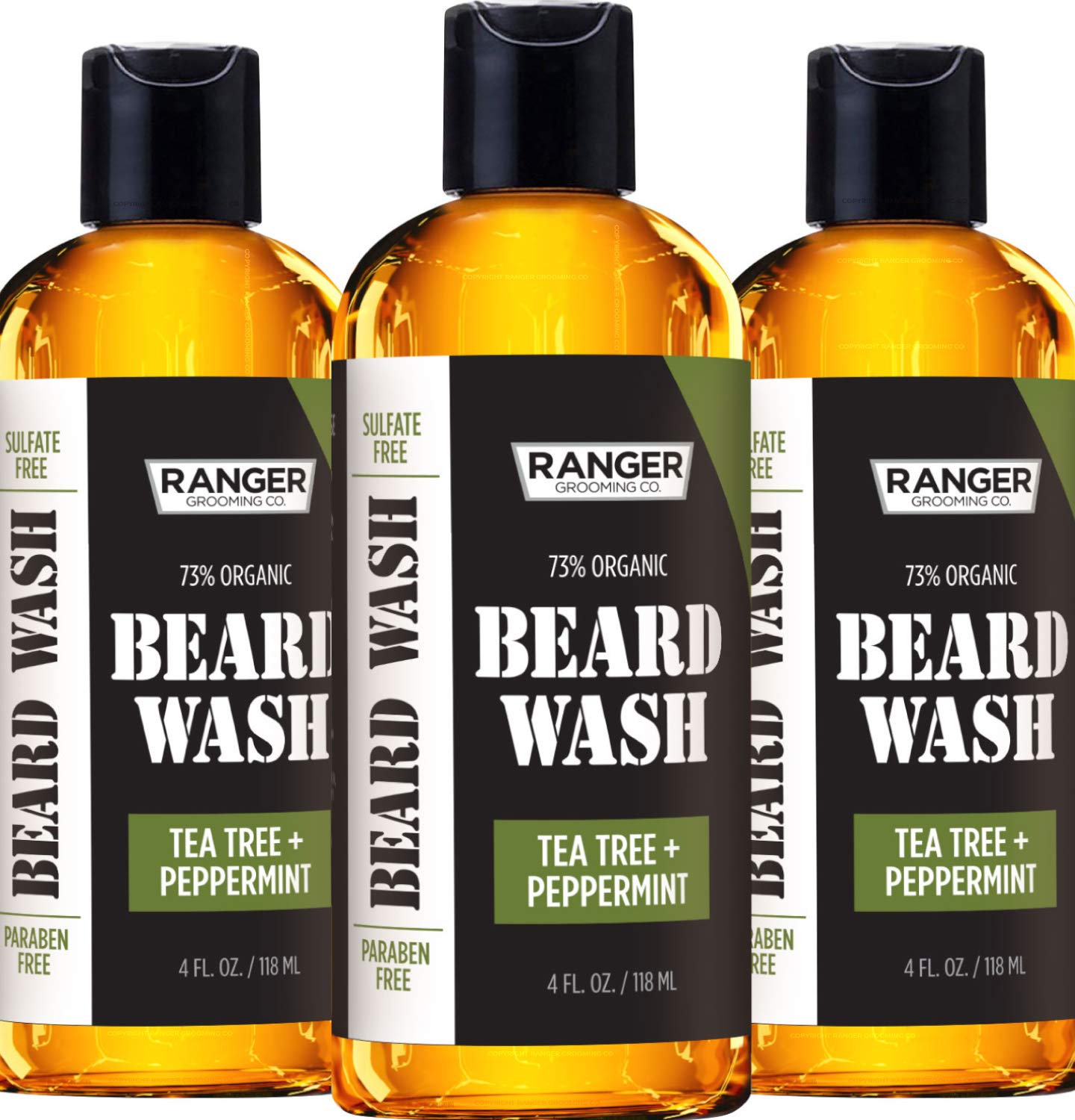 Leven Rose Beard Wash Shampoo by Ranger Grooming Co