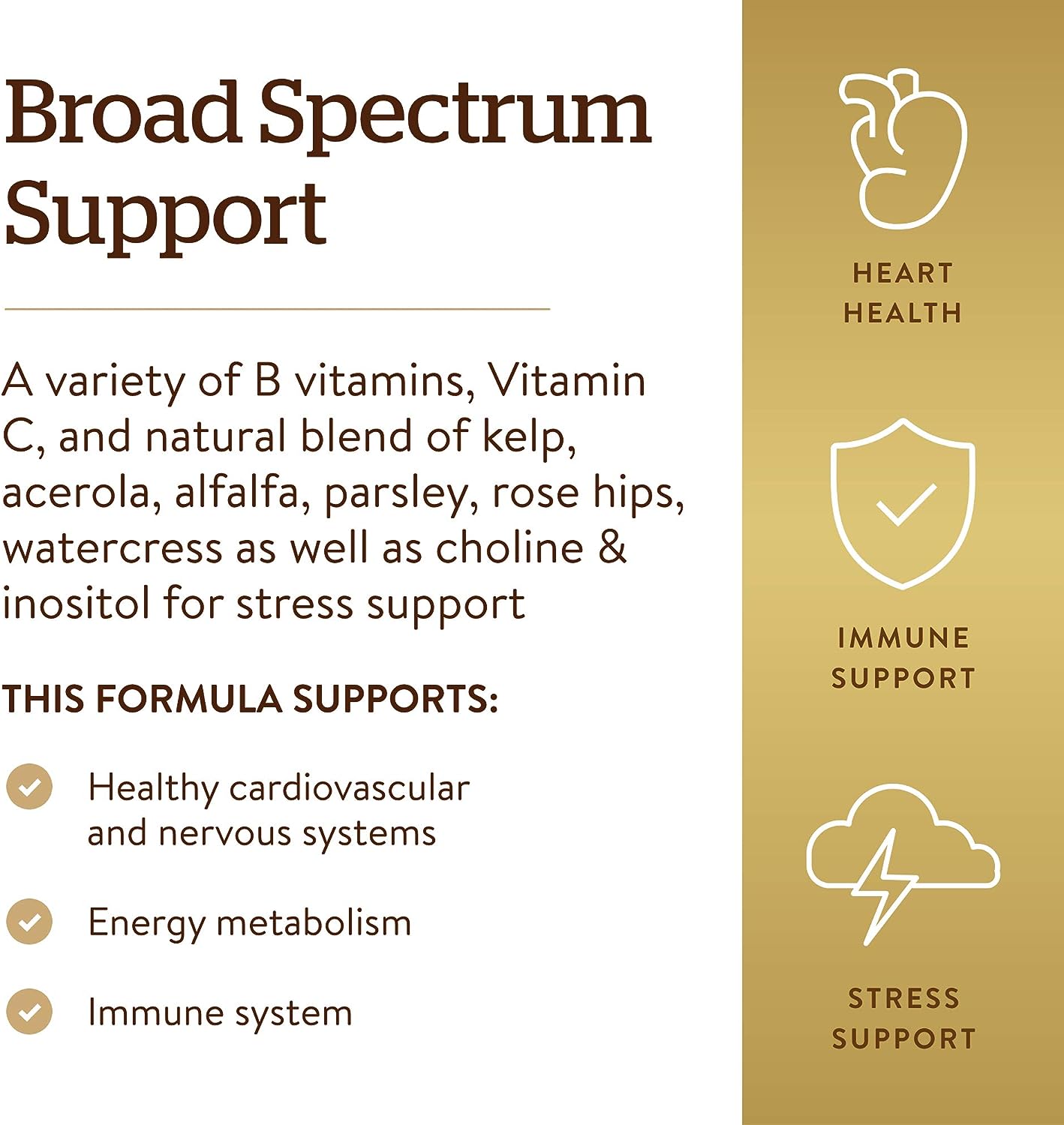 Solgar B-Complex with Vitamin C Stress Formula, 250 Tablets