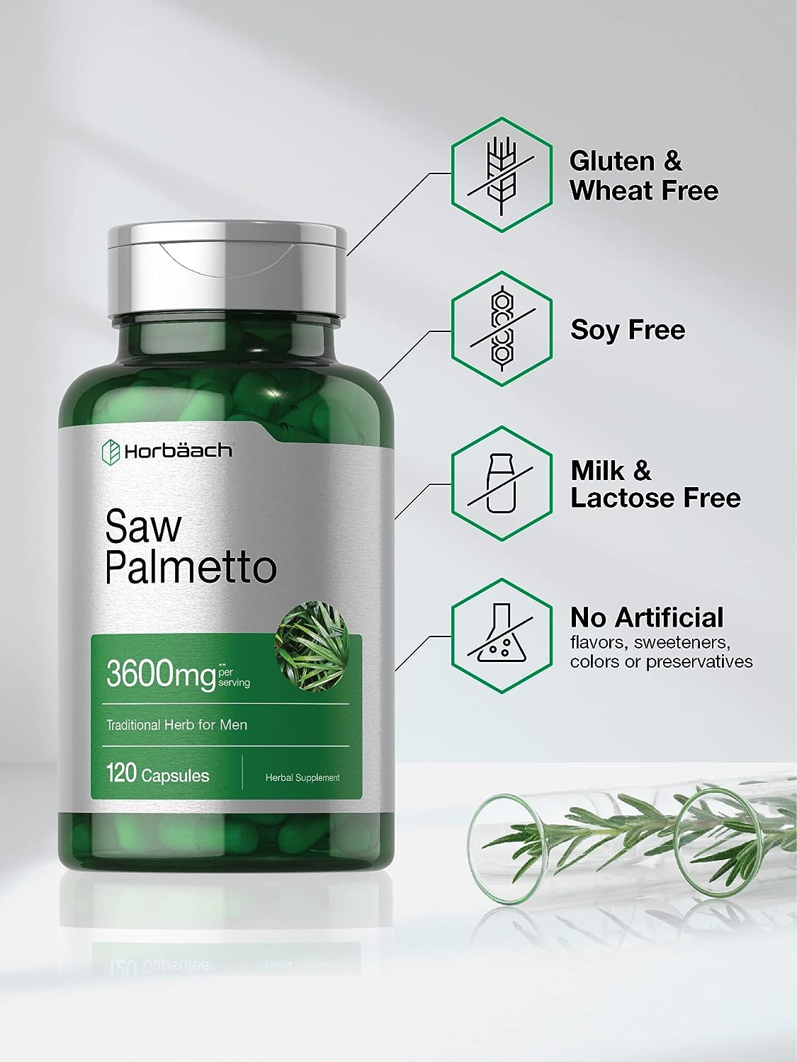 Saw Palmetto Extract  120 Capsules