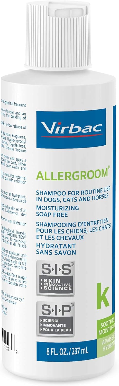 Virbac Allergroom Shampoo 8-Ounce