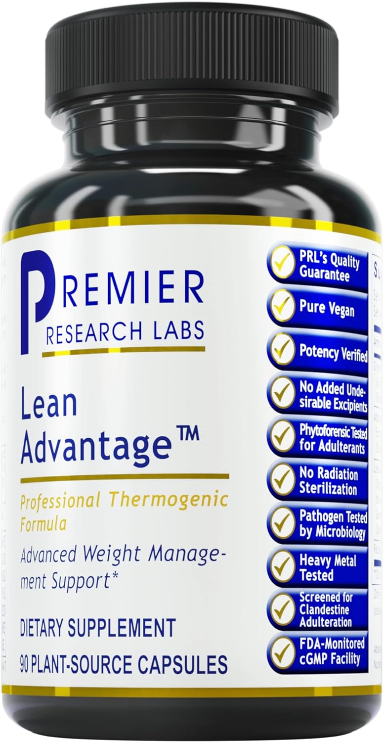 Premier Research Labs Lean Advantage: Green Coffee Bean Extract for Weight Loss - 90 Capsules