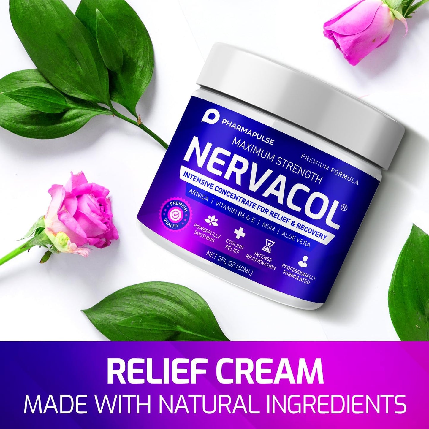 Neuropathy Nerve Relief Cream – Maximum Strength Cream for Feet