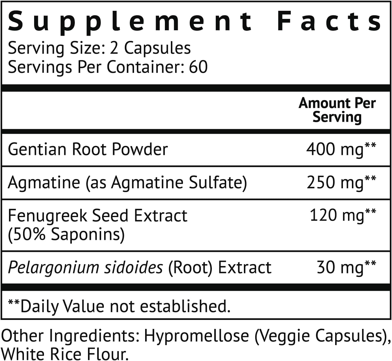 Biolor HungerUp™ - Appetite Stimulant 120 capsules