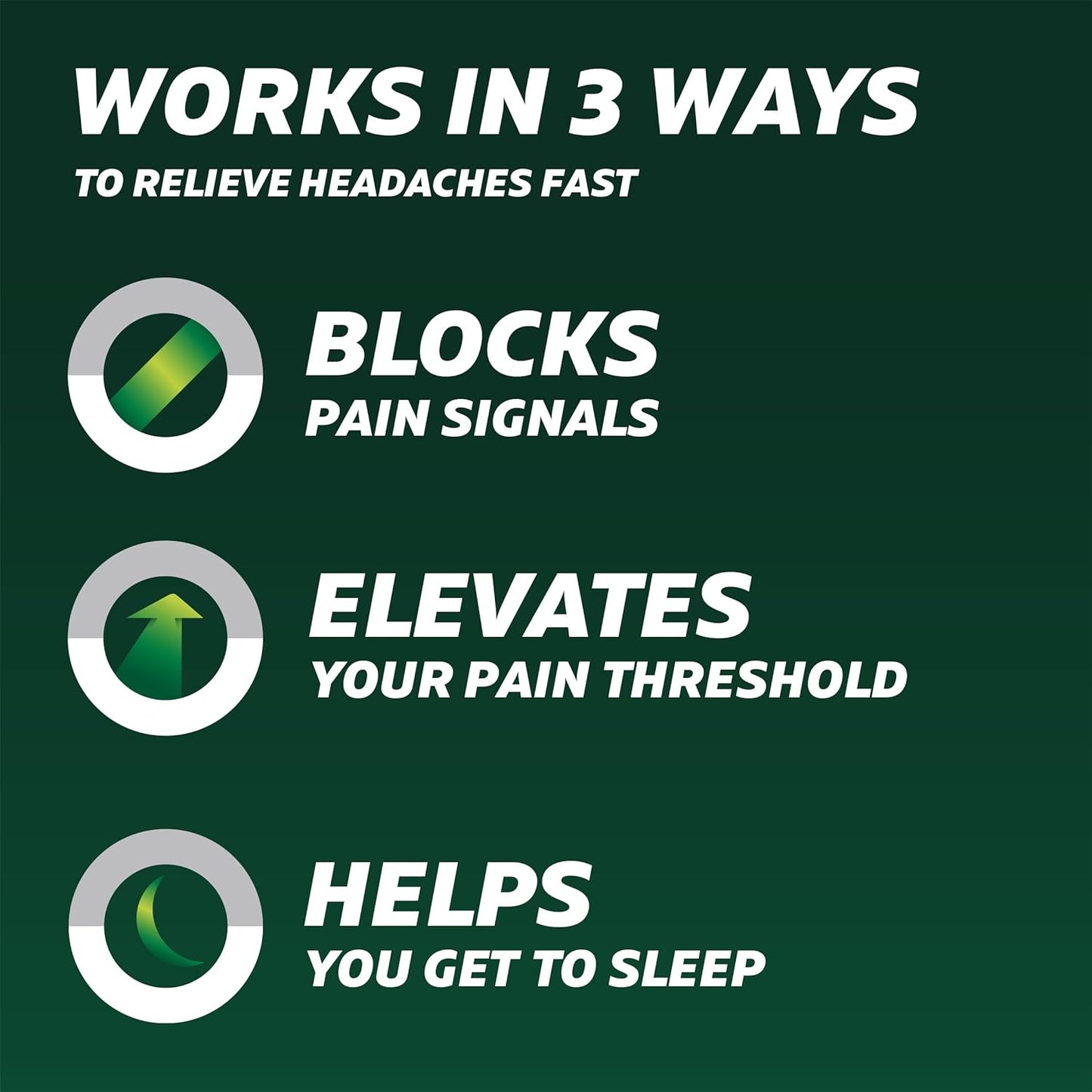 Excedrin PM Sleep Aid with Headache Relief Caplets  - 100 Count