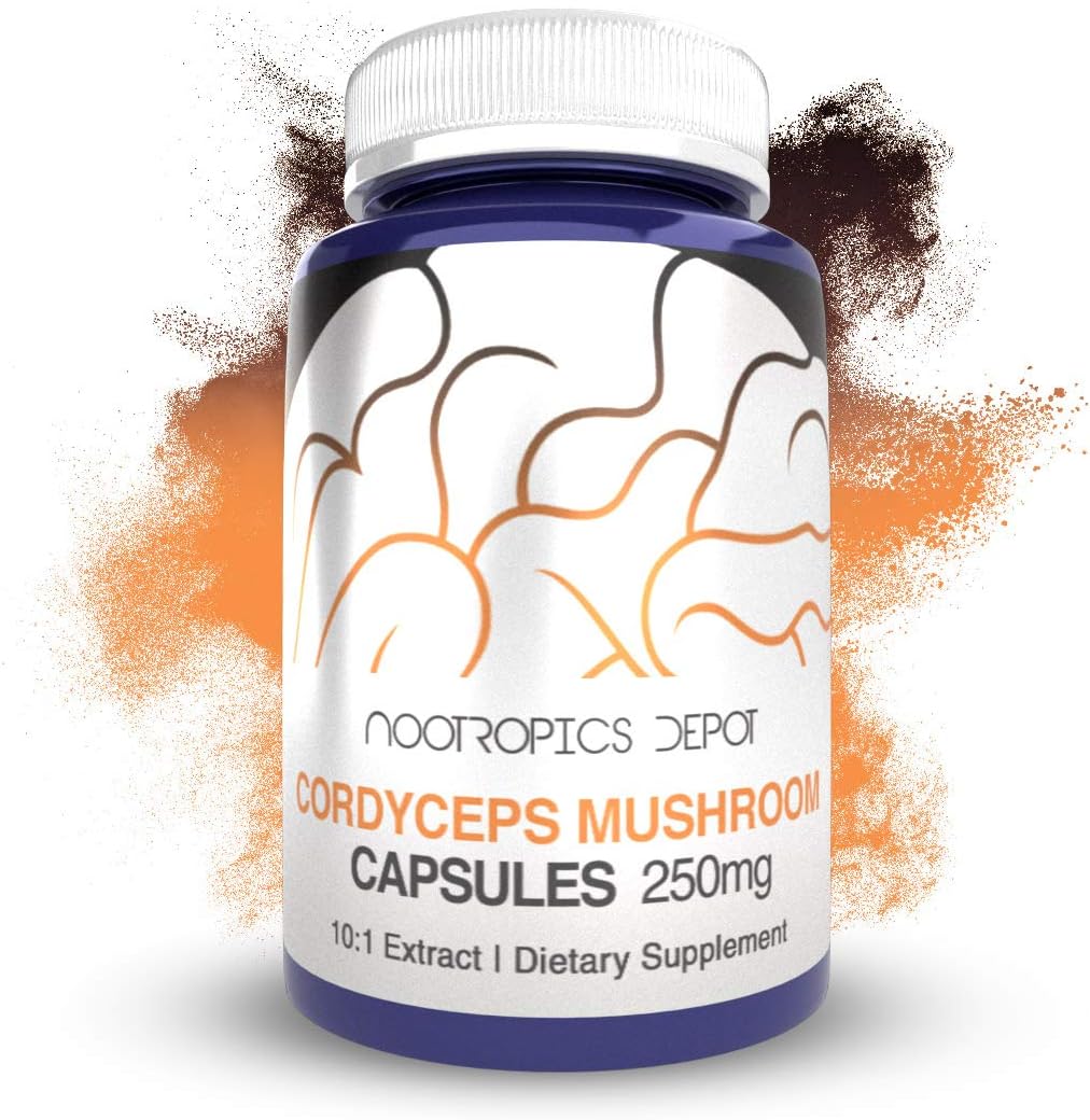 Nootropics Depot Cordyceps Mushroom 60 Capsules