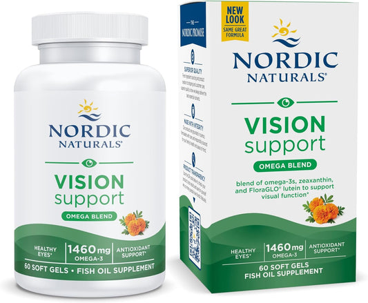 Nordic Naturals Omega Vision, Lemon - 60 Soft Gels