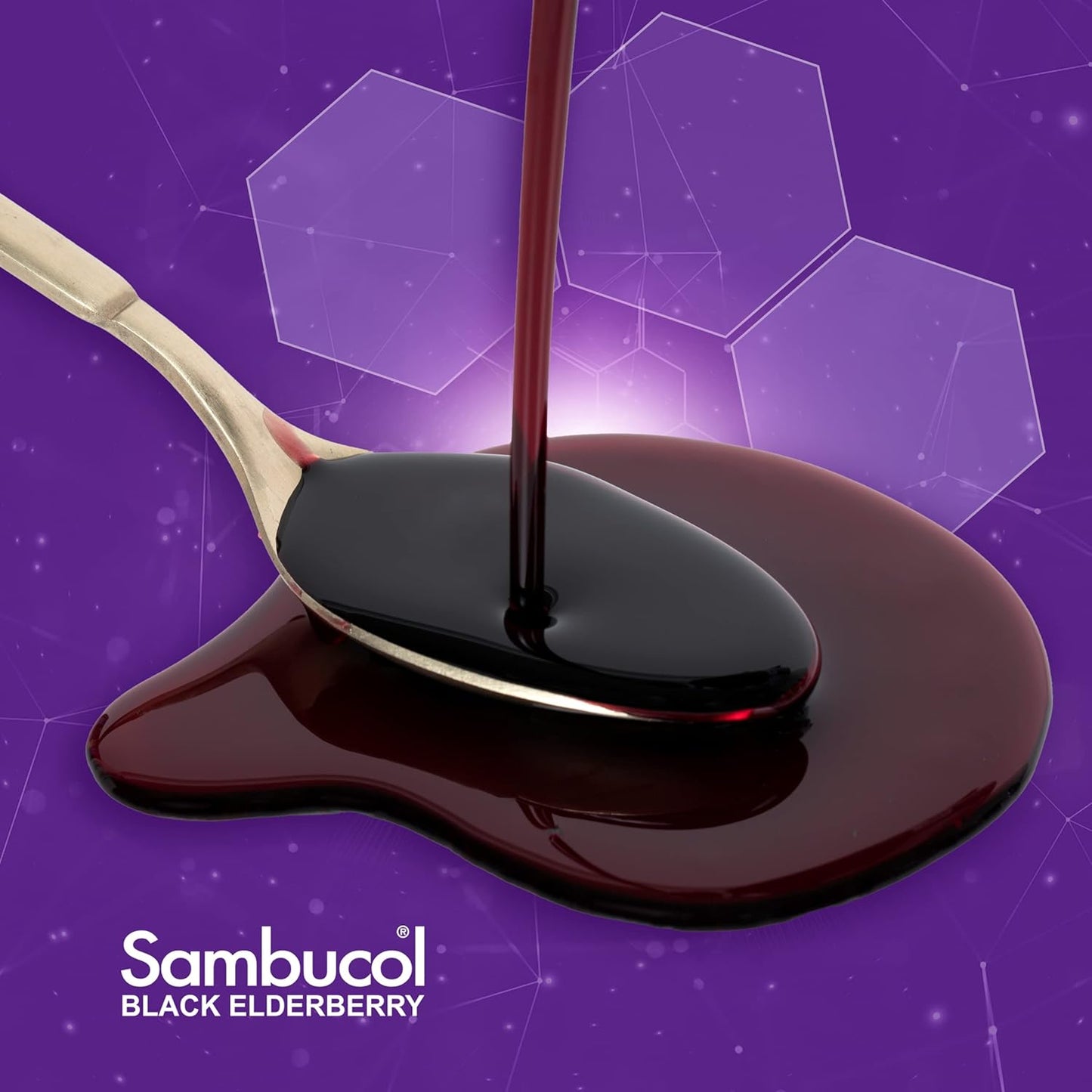 Sambucol Black Elderberry Advanced Immune Syrup with Vitamin C and Zinc