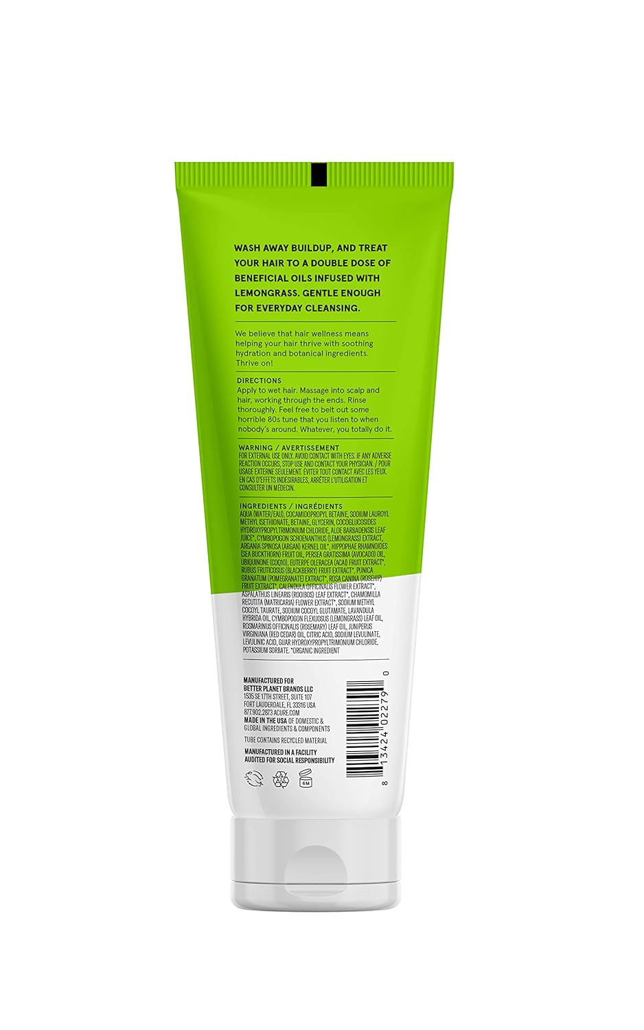 ACURE Curiously Clarifying Shampoo