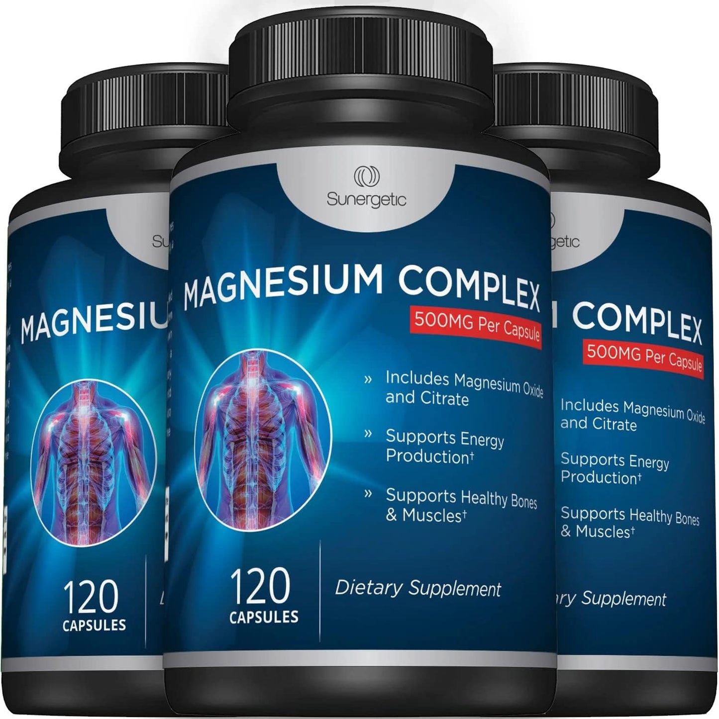 Premium Magnesium Citrate Capsules –120 Capsules