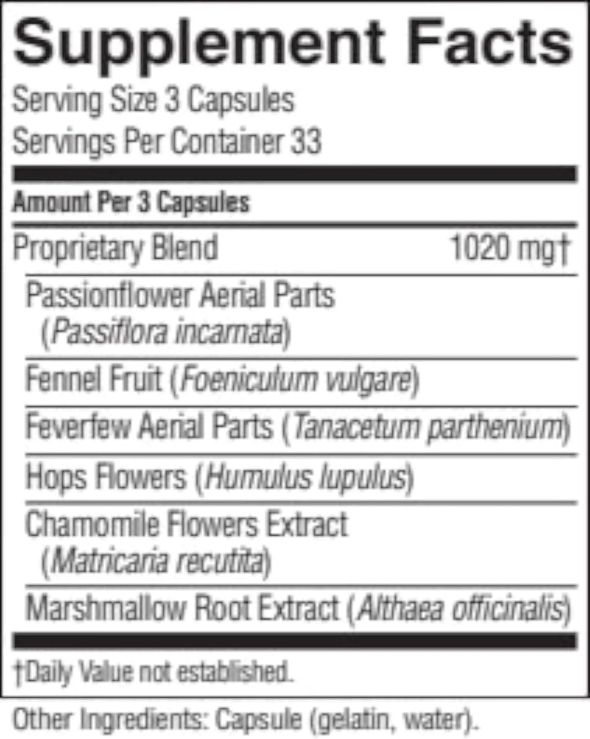 Nature's Sunshine Stress-J 100 Capsules