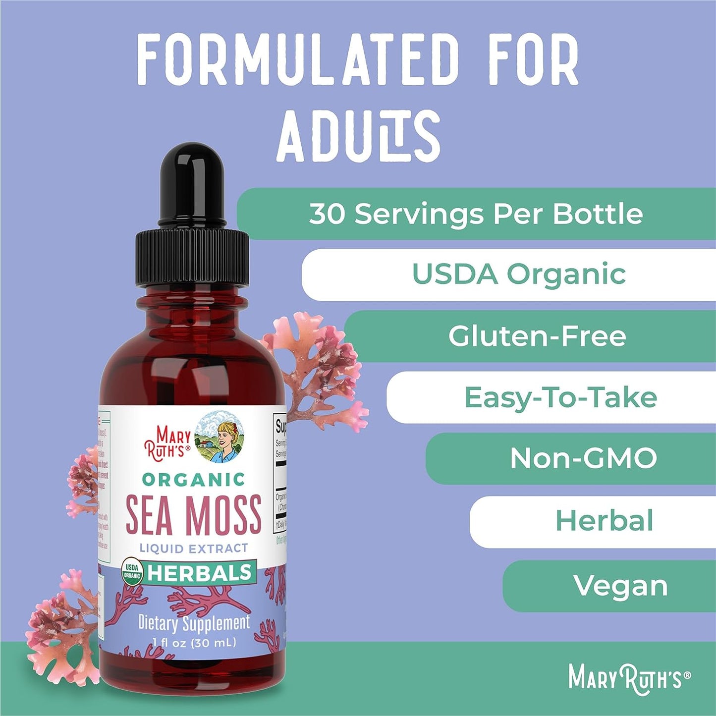 MaryRuth's Irish Sea Moss Liquid Drops