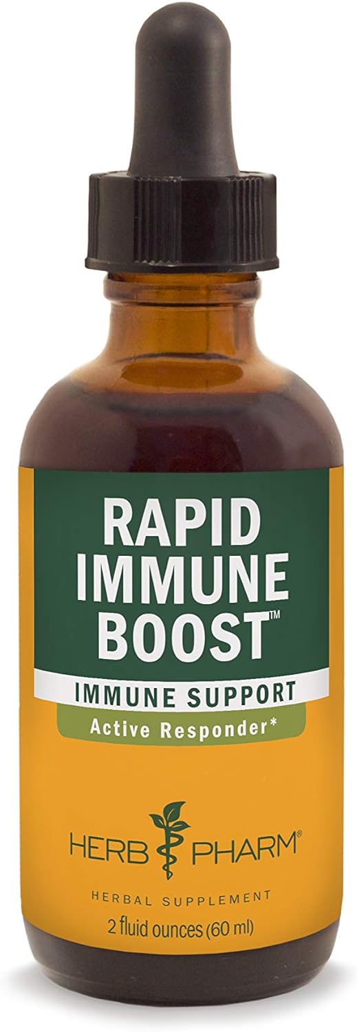 Herb Pharm Rapid Immune Boost Liquid Herbal 2 Fl Oz