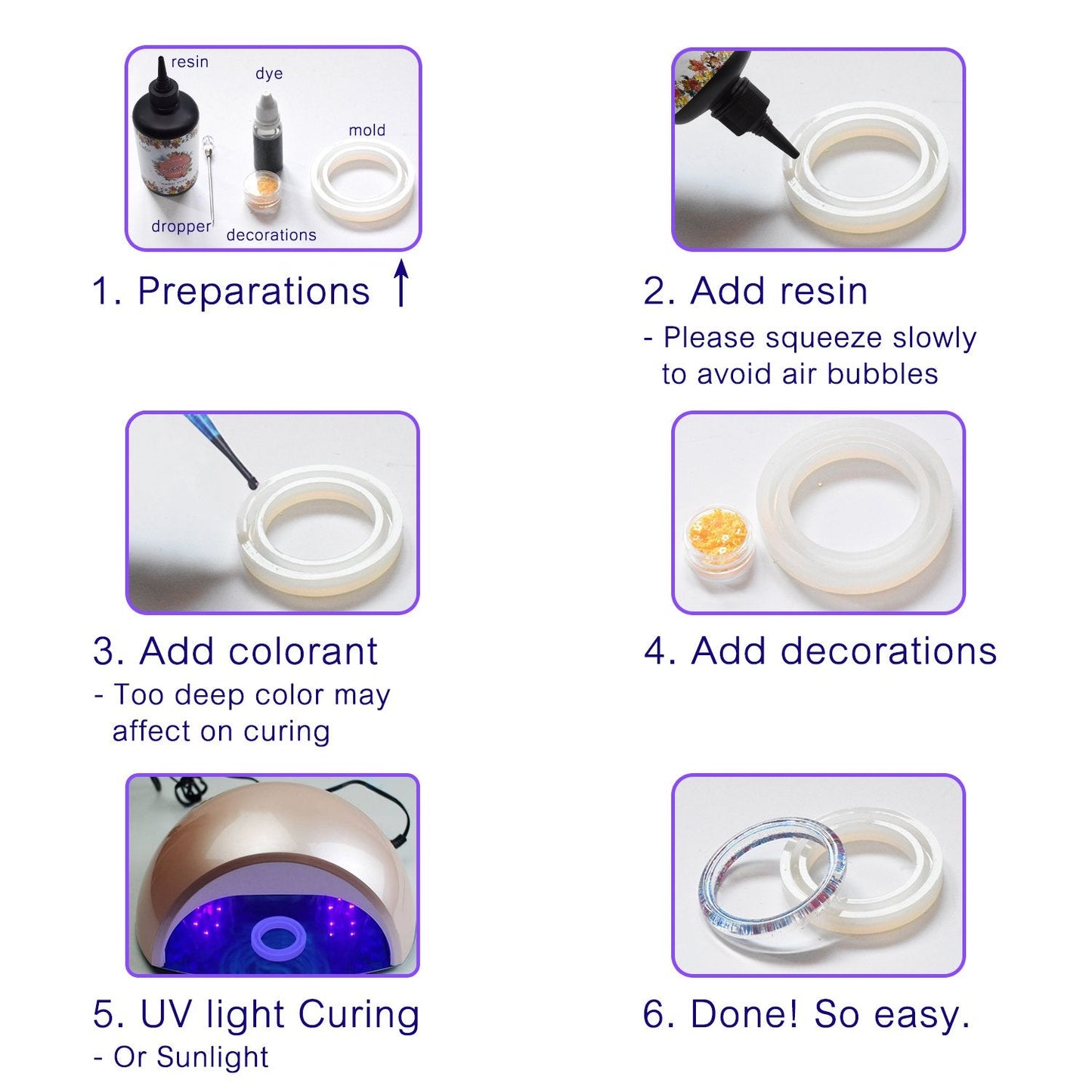 UV Resin - 200g Crystal Clear Ultraviolet