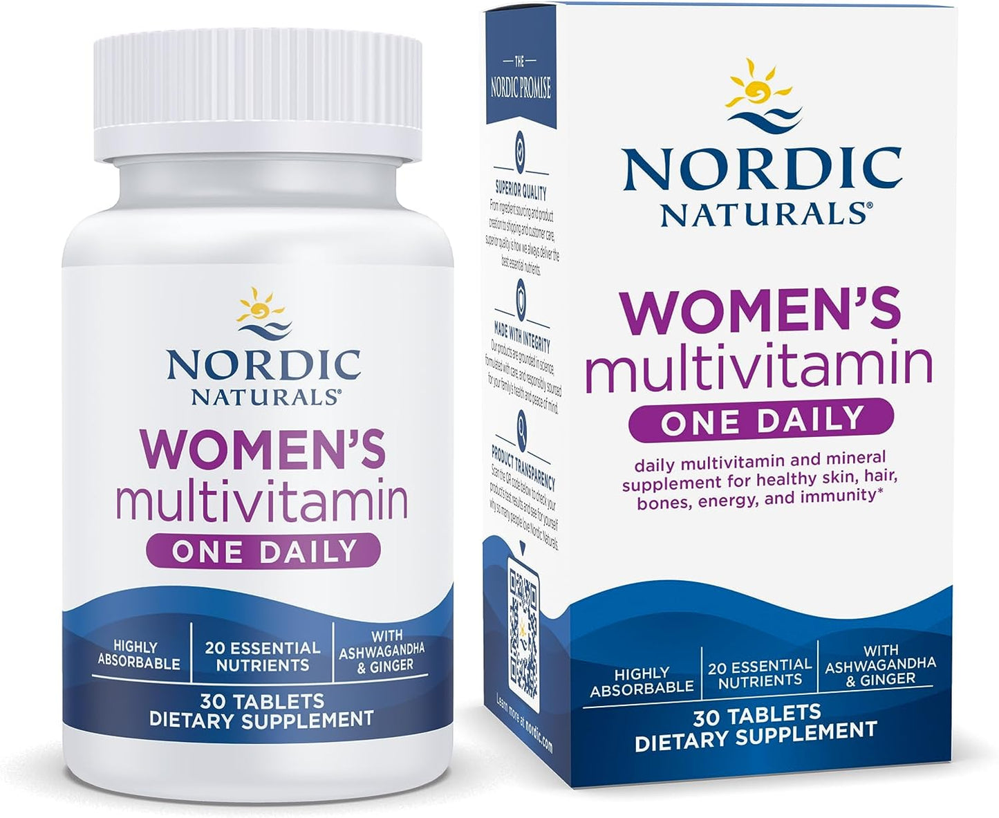 Nordic Naturals Women’s Multivitamin One Daily 30 Tablets