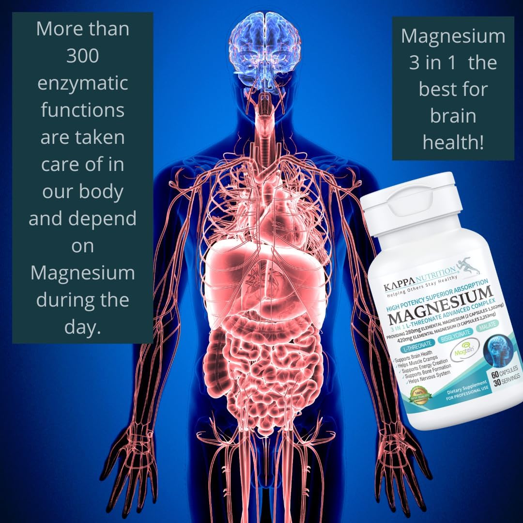 Magnesium L-Threonate 60 Capsules