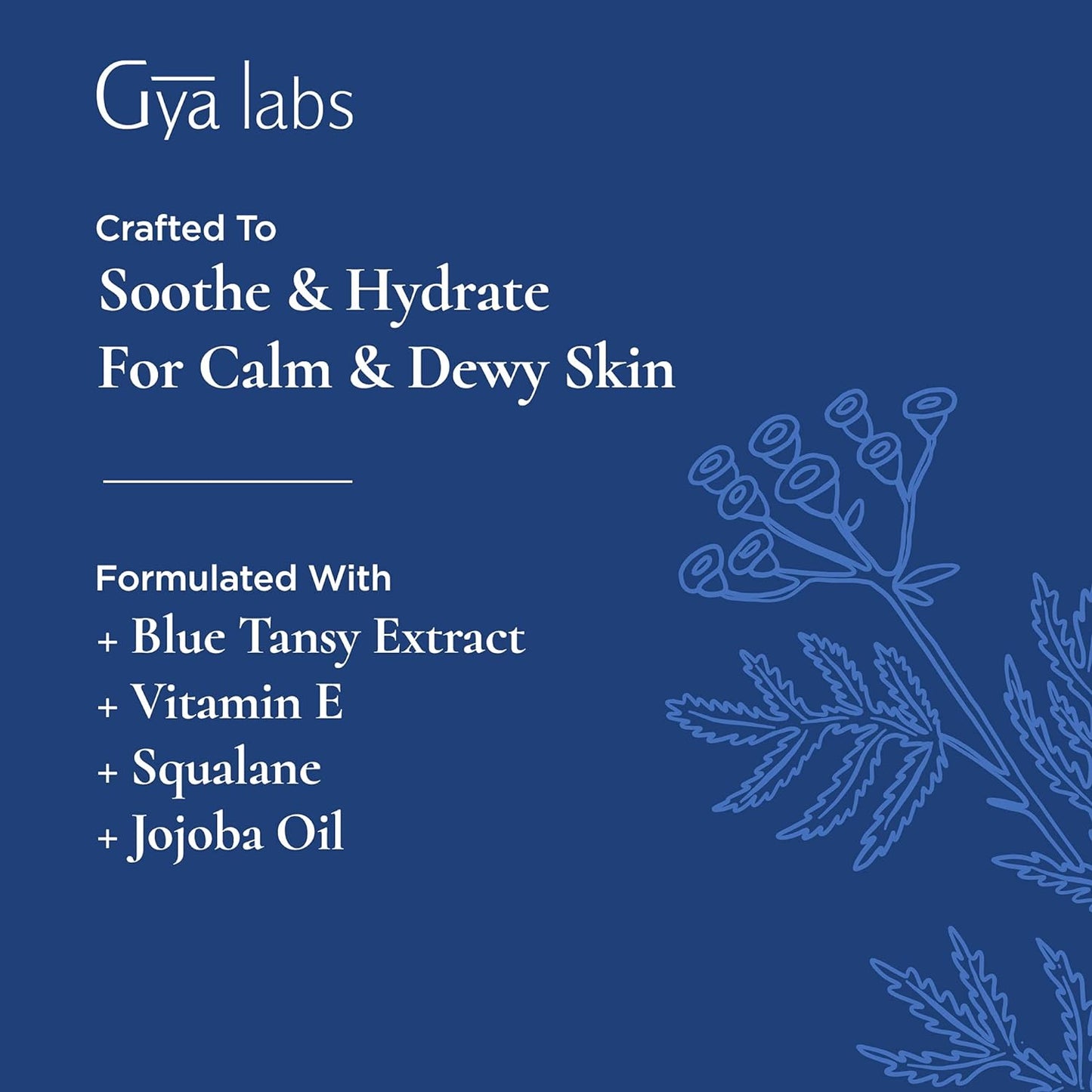 Gya Labs Blue Tansy Face Oil for Sensitive Skin