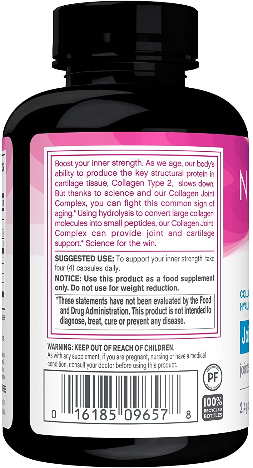 NeoCell Joint Complex, Type 2 Hydrolyzed Collagen Plus Joint & Cartilage Support, 120 Capsules