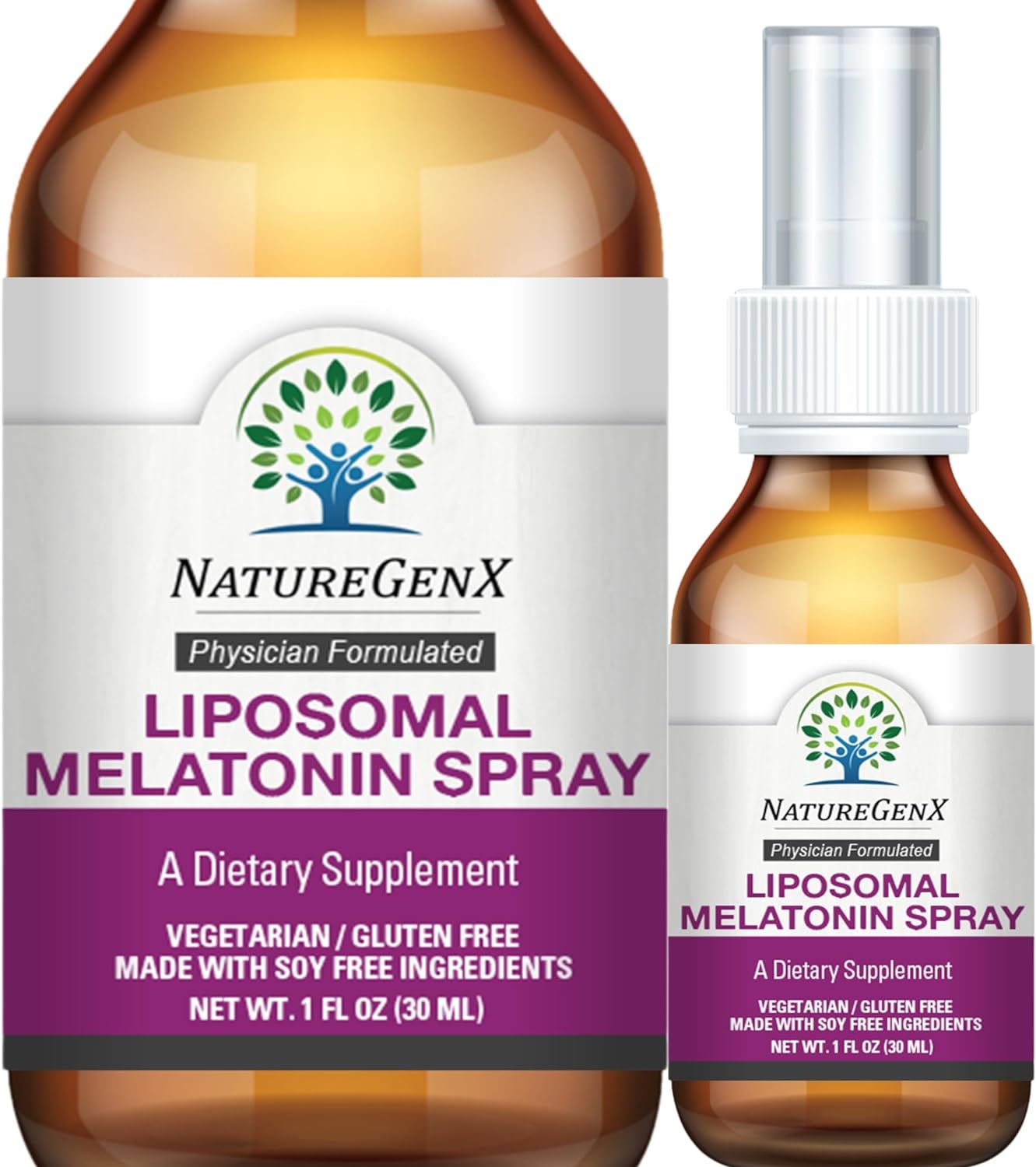 Liposomal Liquid Melatonin Spray - 3mg of Liquid Melatonin for Kids and Adults