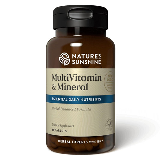 Nature's Sunshine Multiple Vitamins and Minerals, 60 Tablets