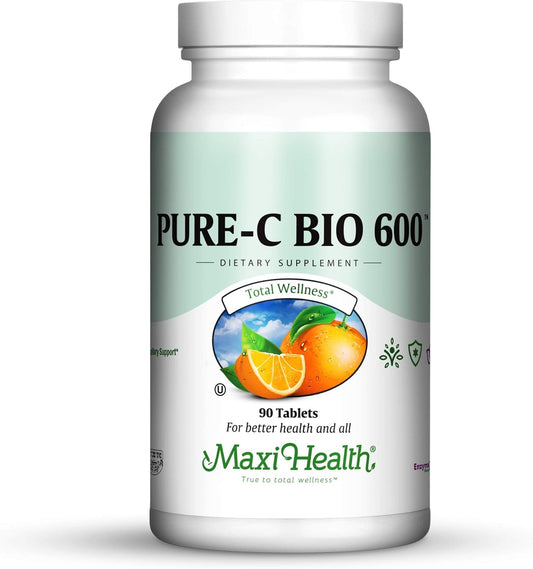 Maxi Health Pure-C-Bio 600 - 90 Tablets