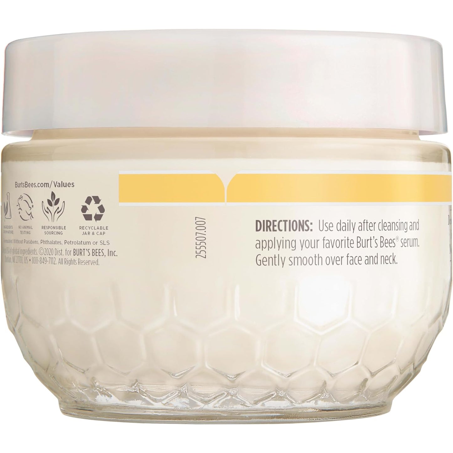 Burt's Bees Renewal Fragrance-Free Firming Moisturizing Face Cream 1.8 oz. Tub