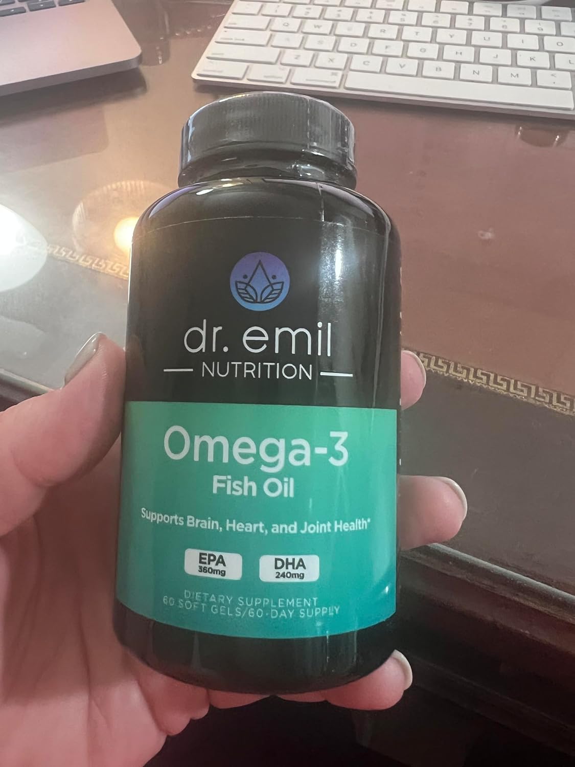 DR EMIL NUTRITION Omega 3 Fish Oil - 60 servings