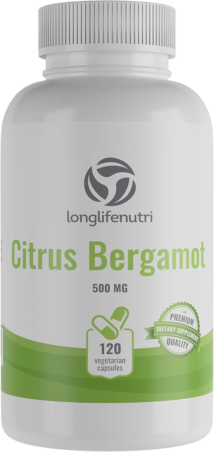 LongLifeNutri Citrus Bergamot Extract  120 Capsules