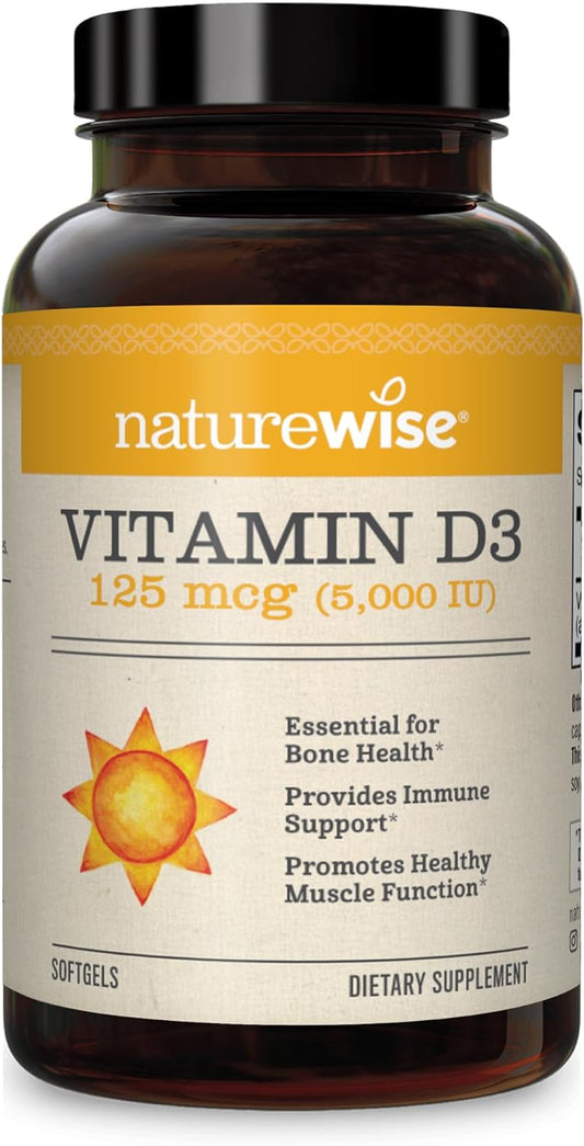 NatureWise Vitamin D3 5000iu  360 Count