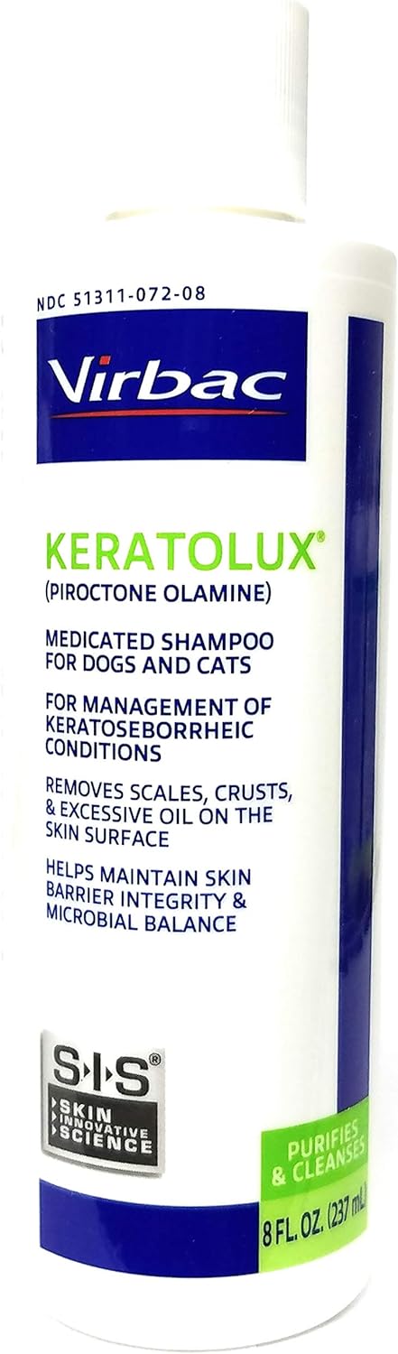 Virbac Keratolux Shampoo 8 oz