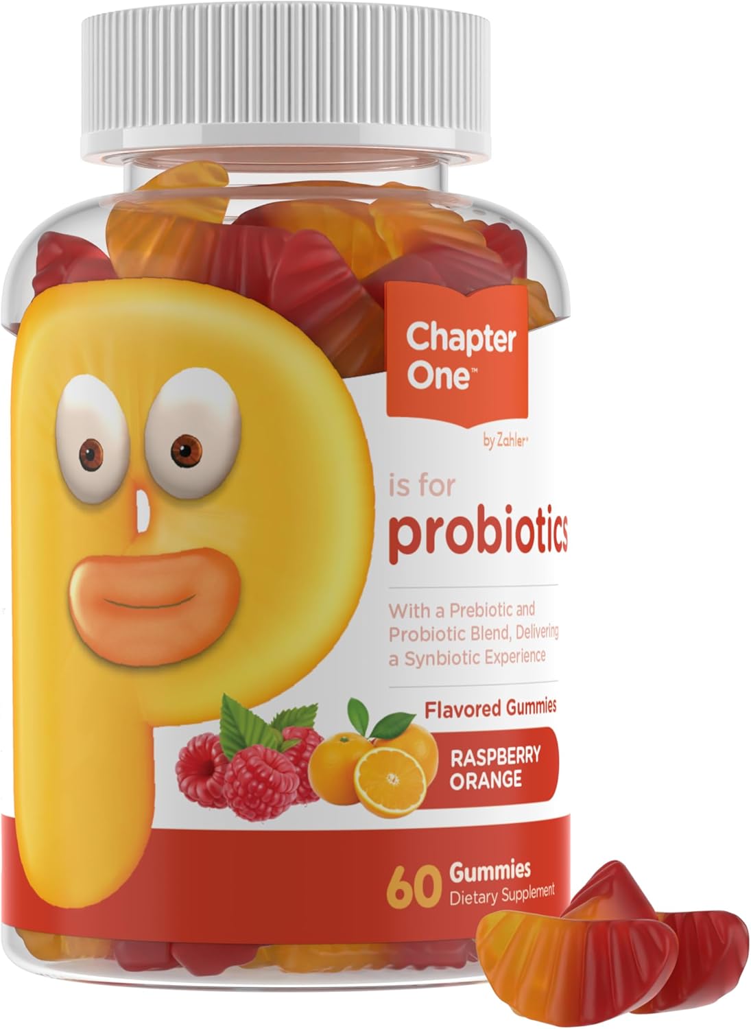 Zahler Chapter One Probiotic Gummies for Kids - 60 Count