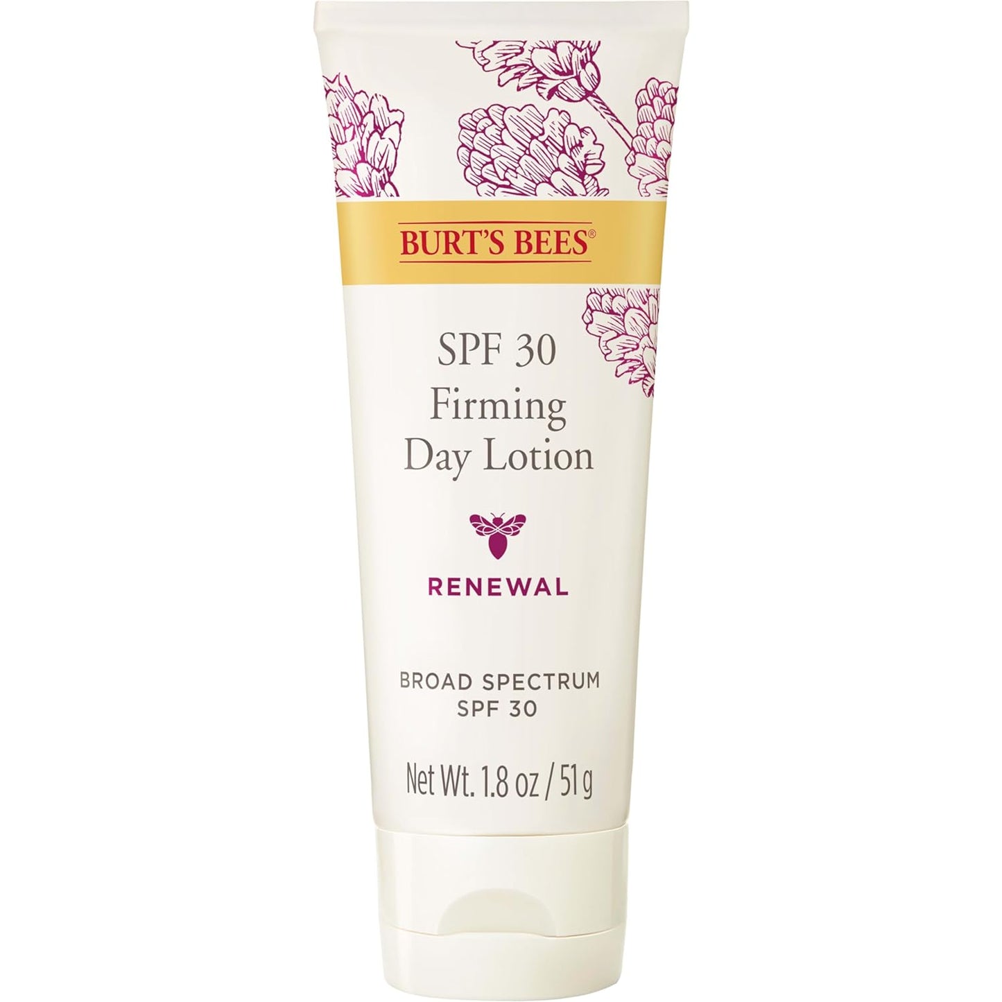 Burt's Bees Sunscreen Moisturizer for Face, Retinol Alternative Facial Lotion