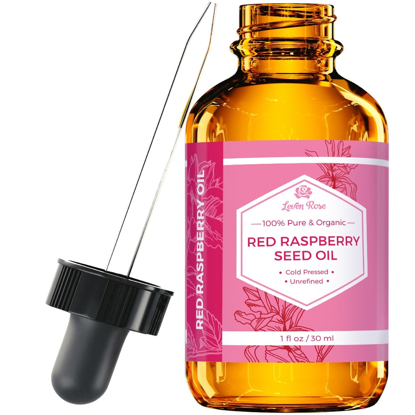 Leven Rose Red Raspberry Seed Oil Organic