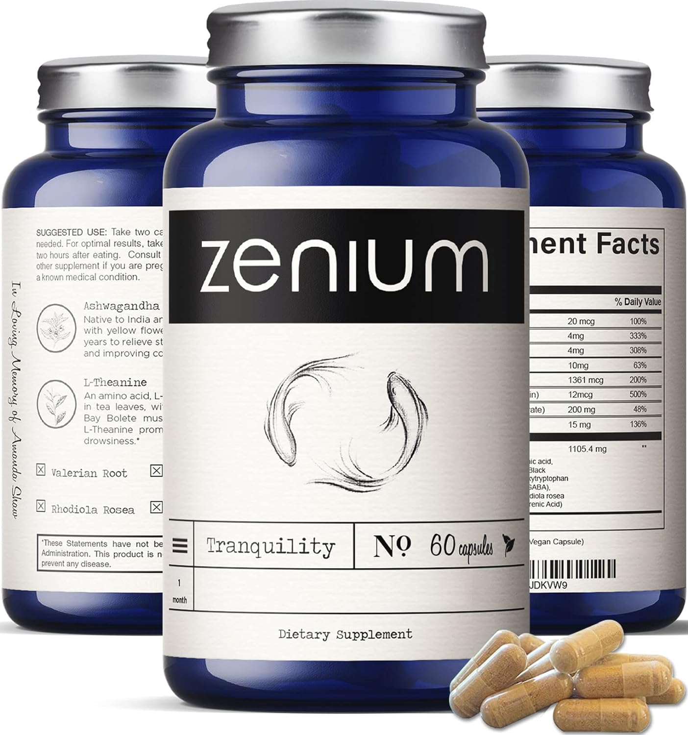 Zenium Stress Relief Supplement 60 Capsules