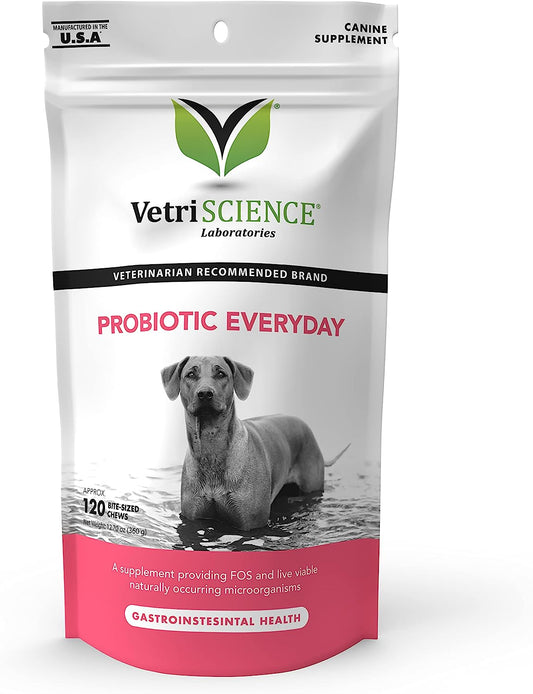 VetriScience Probiotic Everyday for Dogs Duck Flavor 120 Chews