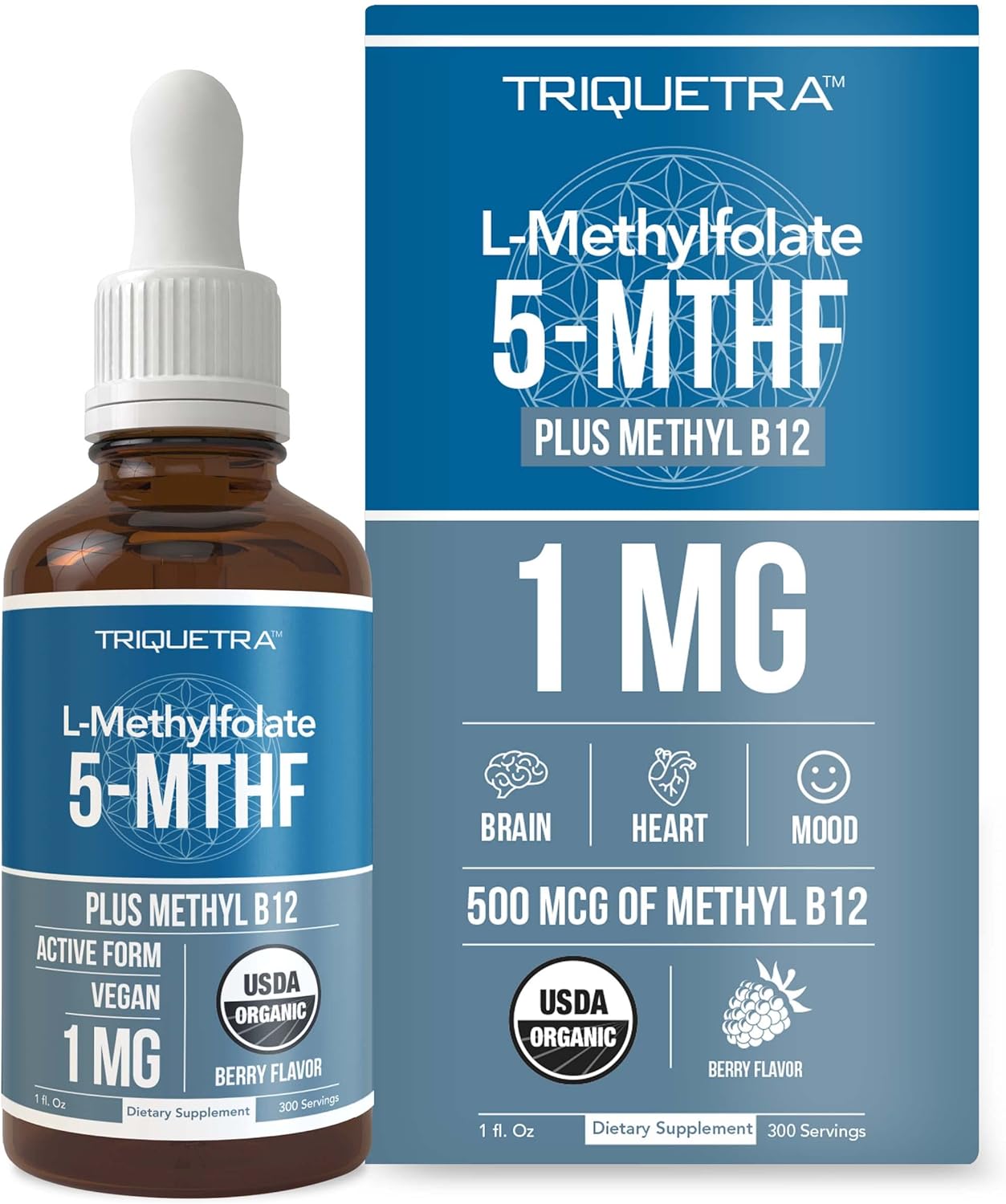 Organic Methyl Folate  + Methyl B12 Cofactor