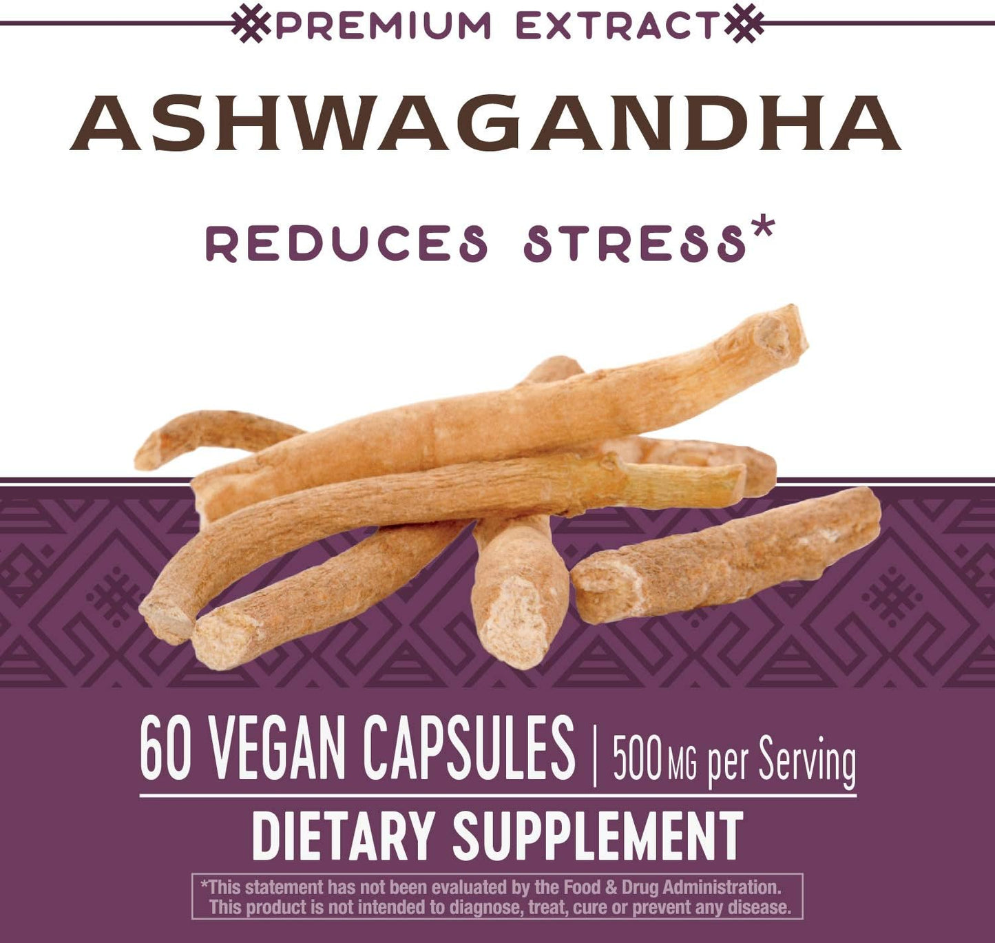 Nature's Way Ashwagandha Reduces Stress , Vegan 60 Capsules