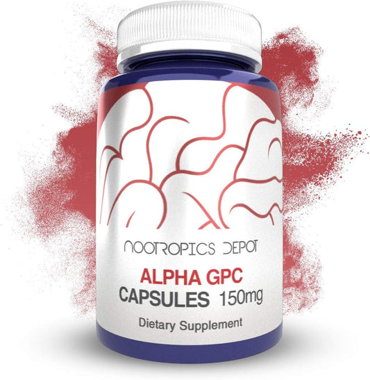 Nootropics Depot Alpha GPC  180 Capsules