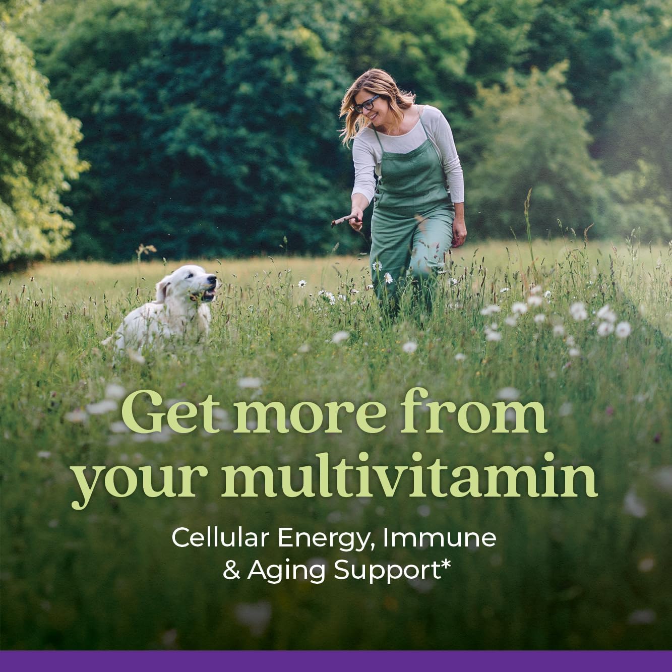 New Chapter Women's Multivitamin 40 Plus for Energy, Healthy Aging + Immune Support  96 Count