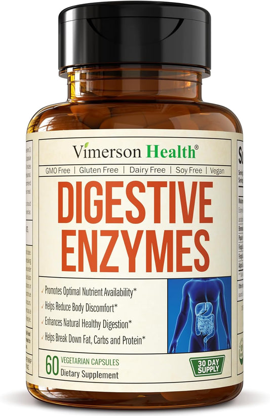 Digestive Enzymes - Probiotic Multi Enzyme 60 Capsules