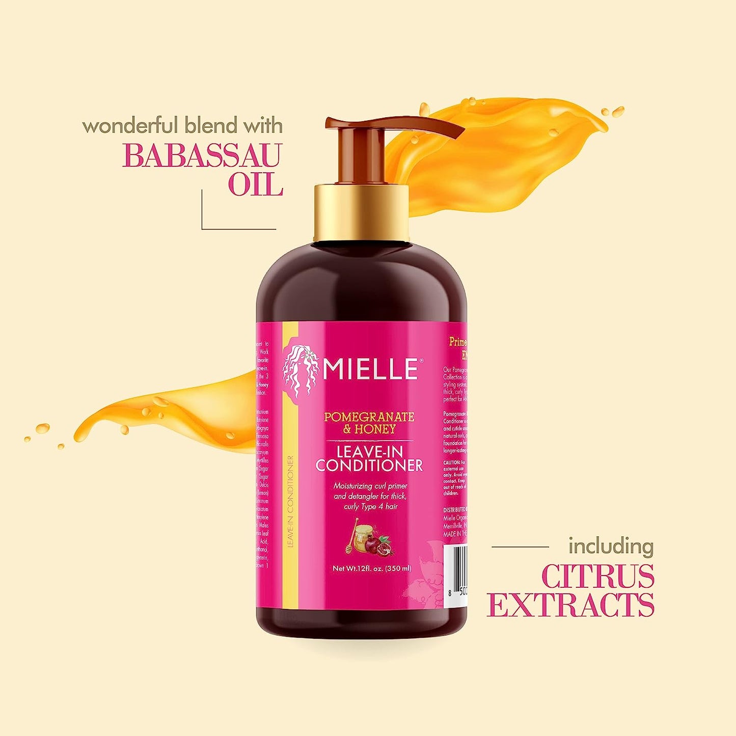 Mielle Organics Pomegranate & Honey Leave-In Conditioner