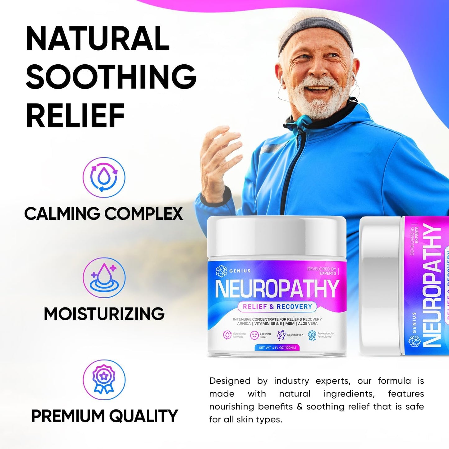 Genius Neuropathy Nerve Relief Cream