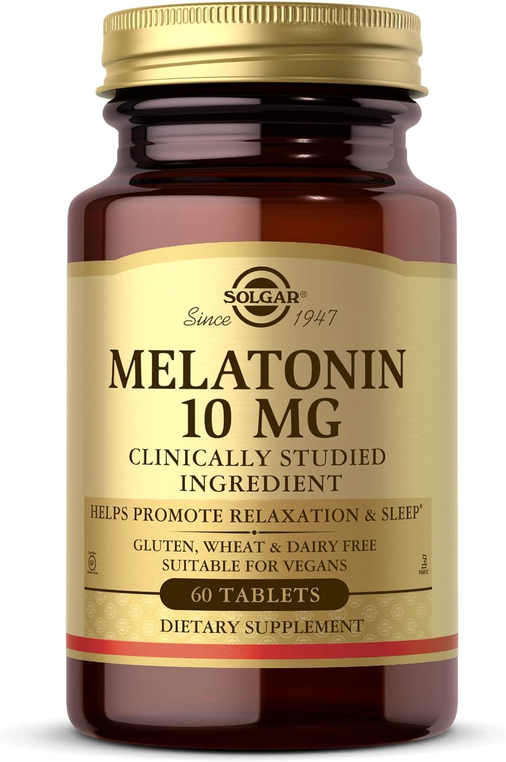 Solgar Melatonin 10mg, 60 Tablets - High-Dosage