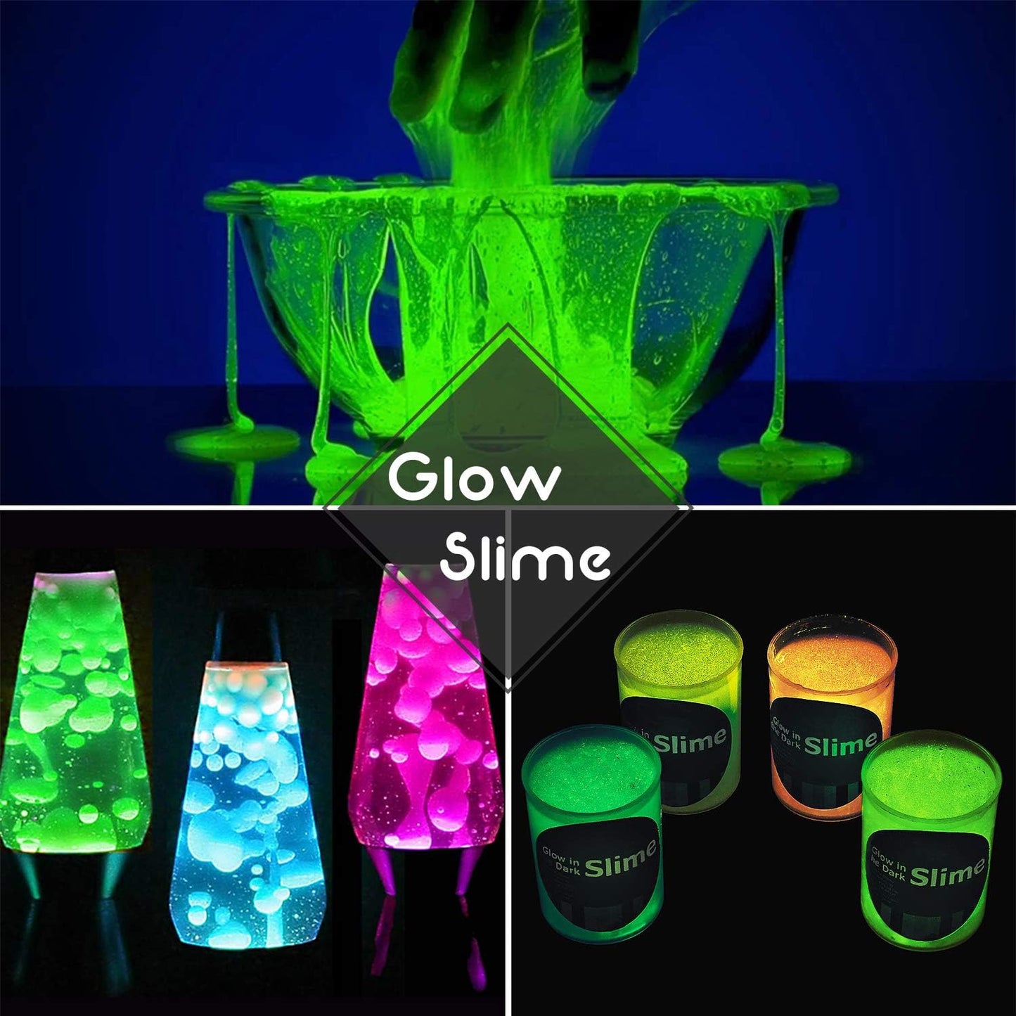 Glow in The Dark Pigment Powder - Epoxy Resin Color Pigment Dyes