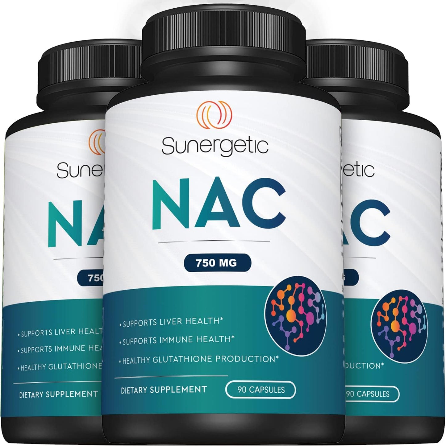 Premium NAC Supplement N-Acetyl Cysteine – 750mg Per Capsule - 90 capsules