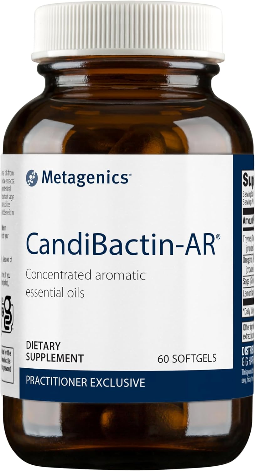 Metagenics CandiBactin-AR - Concentrated Aromatic Essential Oils - 60 Softgels