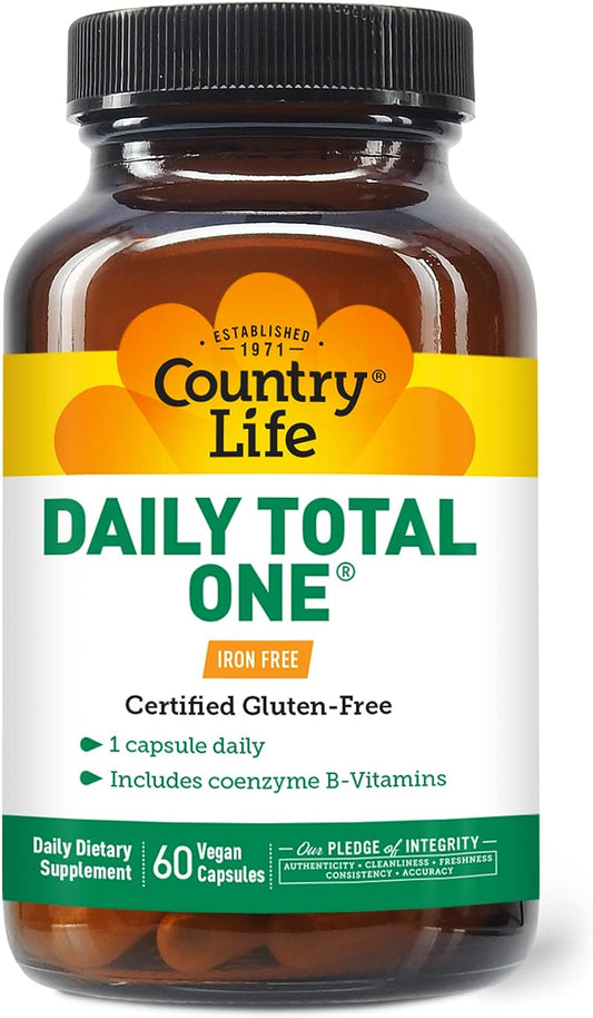 Country Life Daily Total One Multivitamin 60 Vegan Capsules