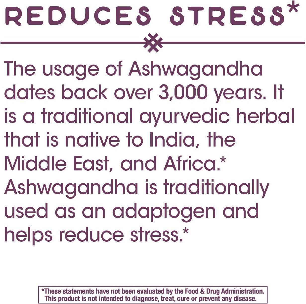 Nature's Way Ashwagandha Reduces Stress , Vegan 60 Capsules