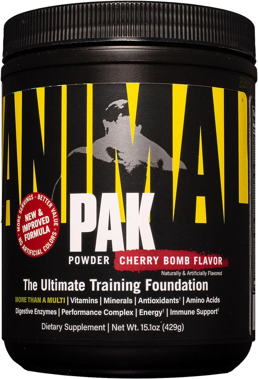 Animal Pak - Vitamin Powder with Zinc, Magnesium, Amino Acids and More -60 scoops