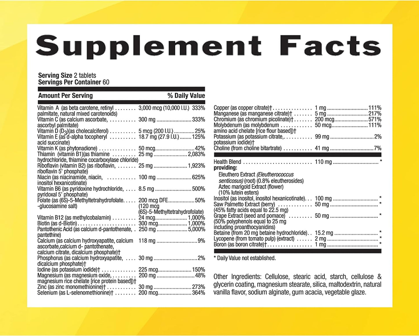 Country Life Max for Men, Multivitamin & Mineral Complex,120 count