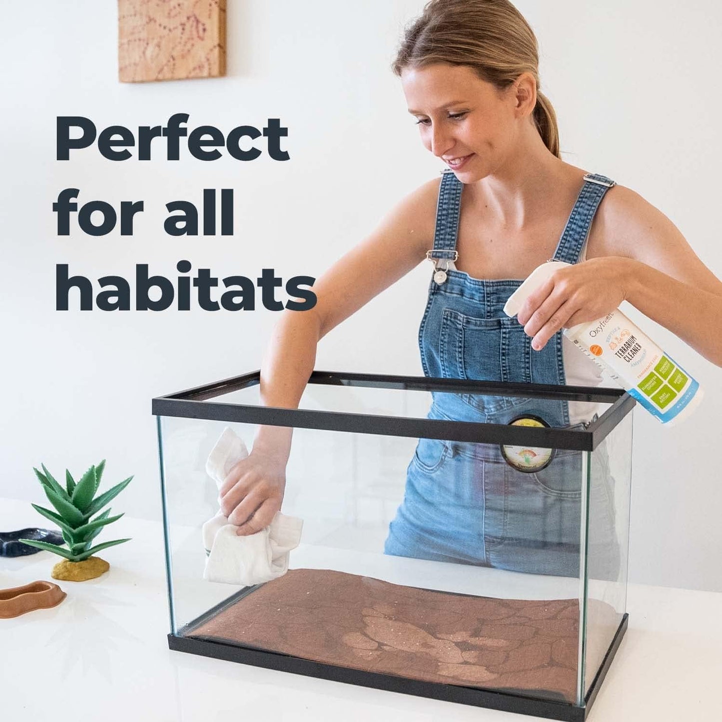 Oxyfresh Premium Terrarium Cleaner –Professional Amphibian & Reptile